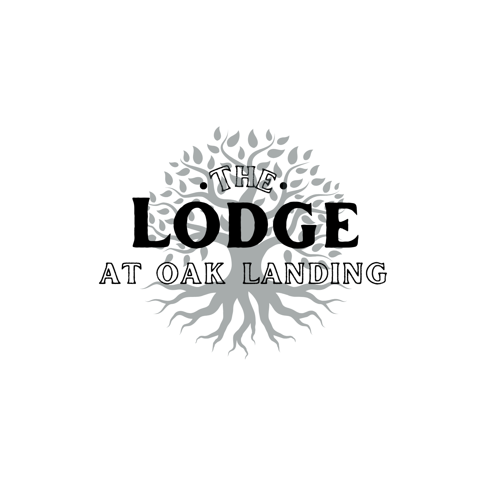 the lodge at oak landing logo